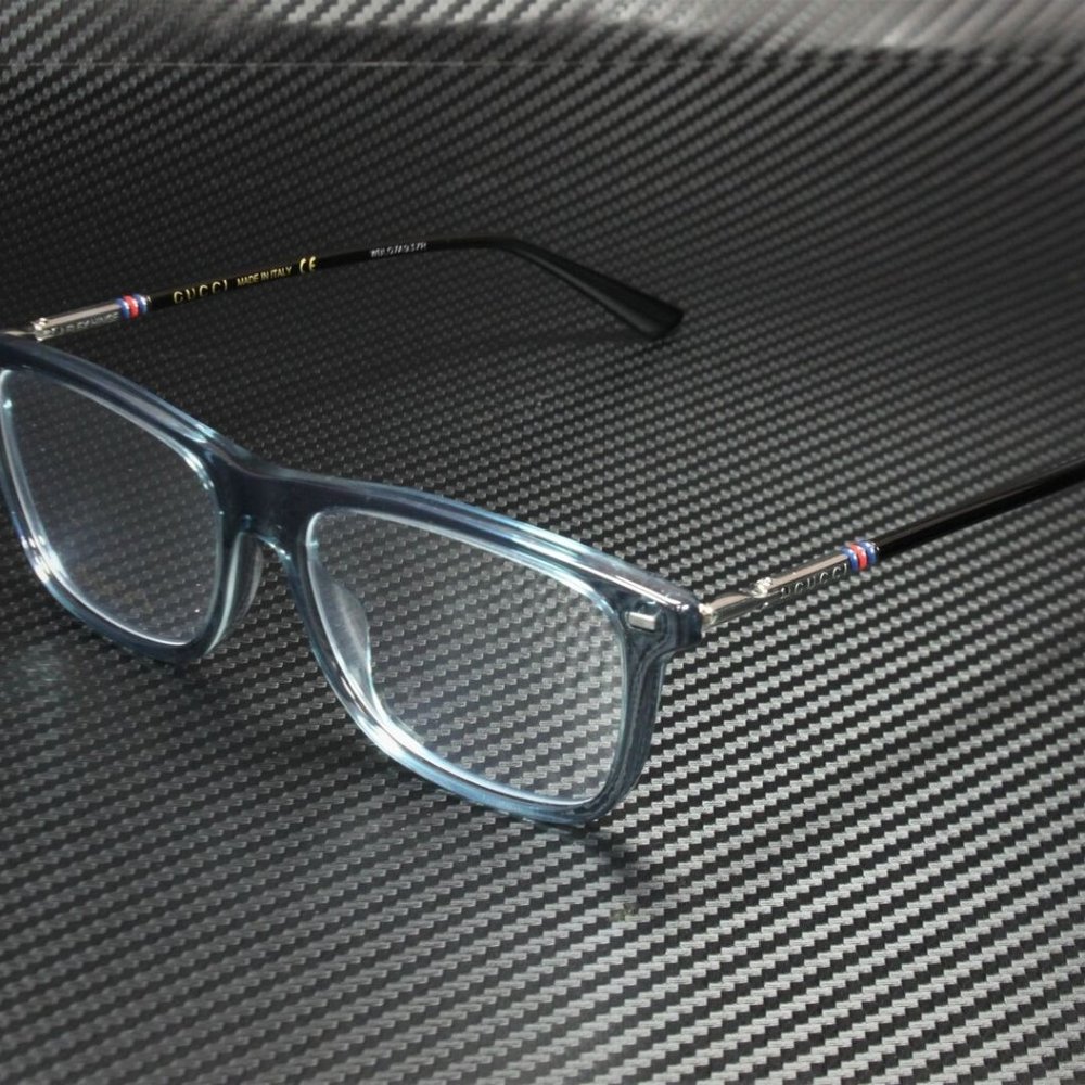 Gucci Grey Black 55mm Eyeglasses